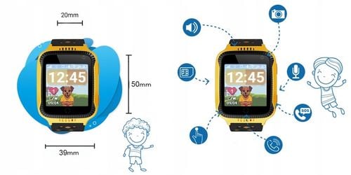 Cyfrowy Zegarek Smartwatch GPS dla dzieci Model:GO na Arena.pl