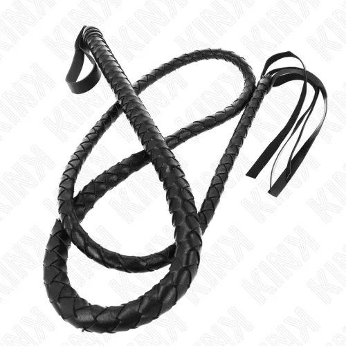 kink czarny długi bicz skorzany 210 cm - model snake whip na Arena.pl