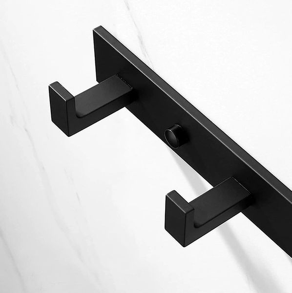 Panel Haczyki Wieszak Mocny Naścienny Czarny Loft zdjęcie 5