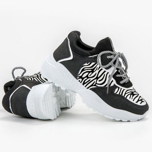 Modne Sneakersy Zebra Print r.40 na Arena.pl