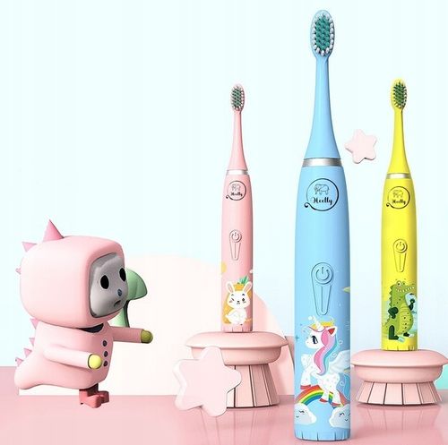 SZCZOTECZKA SONICZNA DLA DZIECI ELEKTRYCZNA DO ZĘBÓW KRÓLIK OSŁONKA na Arena.pl