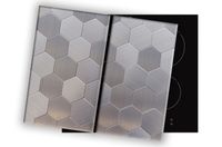 SZKLANA DESKA NA KUCHENKĘ 2x30x52 067C STAL