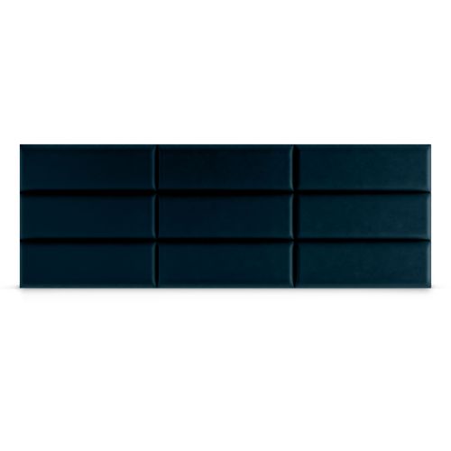 Panel Tapicerowany Ścienny Granatowy 50cm x 15cm na Arena.pl