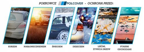 POKROWIEC NA SAMOCHÓD 3 WARSTWY r. M hatchback 410-440cm PLANDEKA NA AUTO na Arena.pl