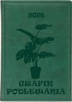 STYLOWY kalendarz twój napis A4 2026 KSIĄŻKOWY TYGODNIOWY grawerowany