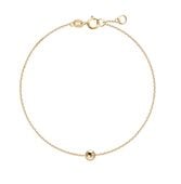 złota bransoletka z kuleczką - bzx6481