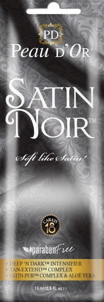 Peau d'Or Satin Noir aktywator opalania + bronzer zdjęcie 1