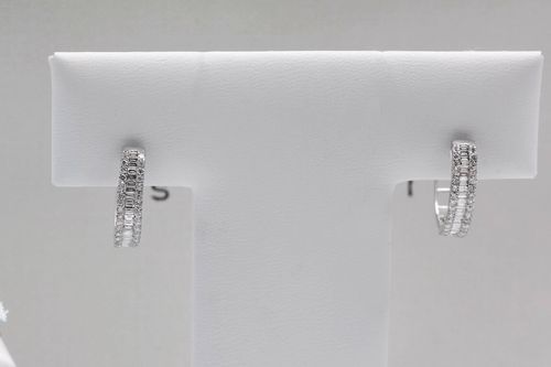 Złote kolczyki KBD4759 - Diament na Arena.pl