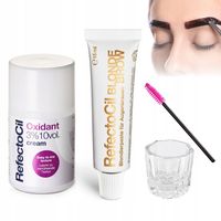 Refectocil 0.0 BLOND henna żelowa do brwi brody rzęs woda utleniona kremowa
