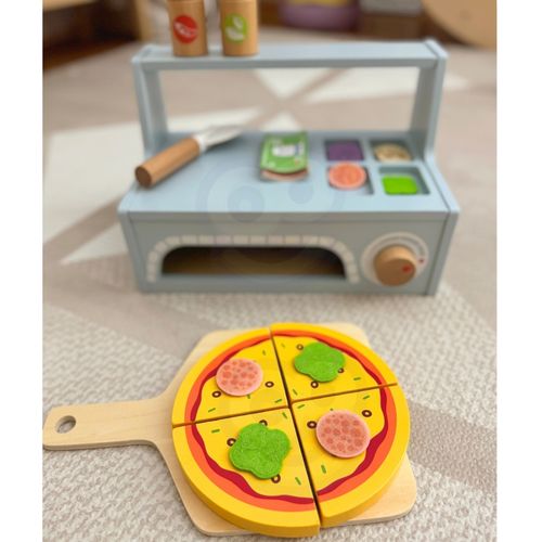 DLA DZIECI  PIZZERIA DREWNIANY PIEC DO PIZZY AKCESORIA na Arena.pl