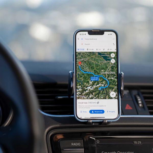 Spacecase Car Holder Sc20 Universal Air Vent Black zdjęcie 13