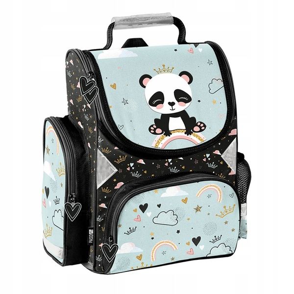 TORNISTER szkolny PASO PANDA PLECAK - klasa 1-3 -ZESTAW 5 el. zdjęcie 5