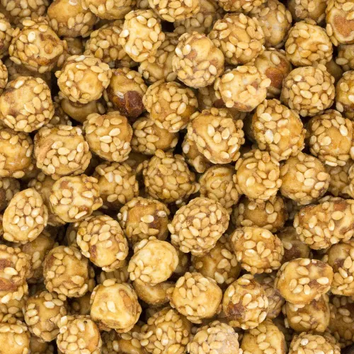 Prażona ciecierzyca o smaku sezamowo-miodowym 500g na Arena.pl