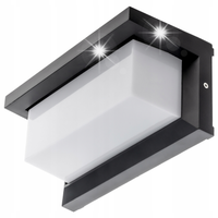 Lampa elewacyjna ogrodowa kinkiet zewnętrzny MODERN 12W LED czujnik ruchu