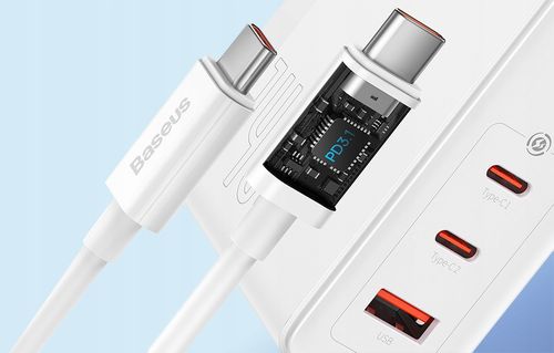 GaN5 ŁADOWARKA SIECIOWA 140W 2x USB C USB BASEUS na Arena.pl