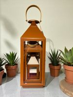 BOLTZE HOME LAMPIONY METALOWE 2025971 BRĄZOWY