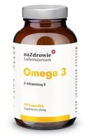 Na Zdrowie OMEGA 3 1000mg EPA DHA z witaminą E serce mózg 90 kaps