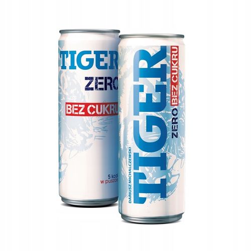 Napój energetyczny Tiger Energy Drink bez cukru 24x250ml na Arena.pl