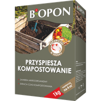 BOPON Komposter 1kg - Biologiczny przyspieszacz kompostowania i rozkładu