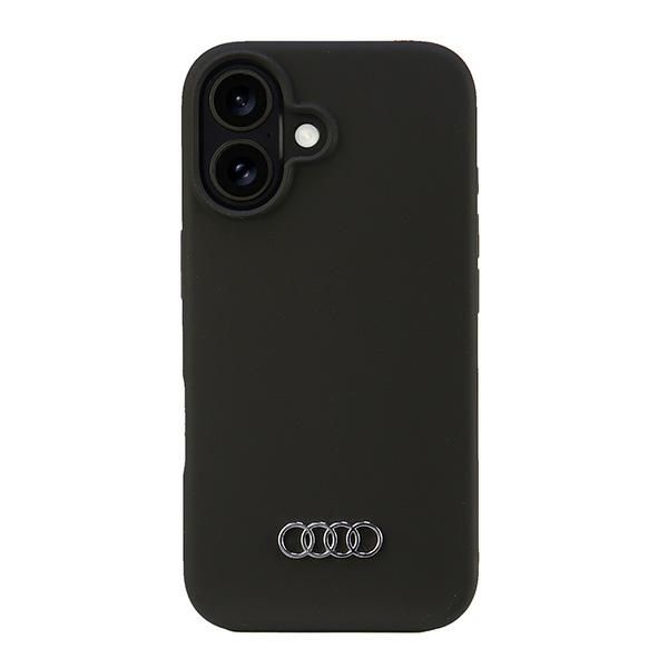 Etui Audi do iPhone 16, Czarny zdjęcie 1