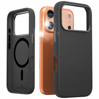 Etui ARAREE Typo Skin M MagSafe do iPhone 17 Pro Czarny