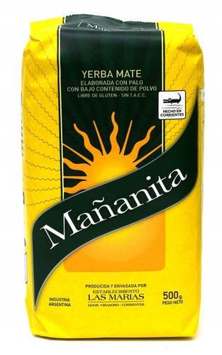Yerba Mate Mananita Elaborada Con Palo 1kg 1000g na Arena.pl