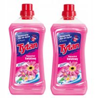 2xUNIWERSALNY PŁYN DO MYCIA o ZAPACHU KWIATOWYM 1l