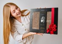 Zestaw 3 ręczników Venus bawełna frotte czarny 550 GSM