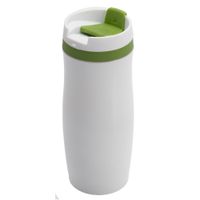 Kubek izotermiczny Viki 390 ml, Zielony / Biały