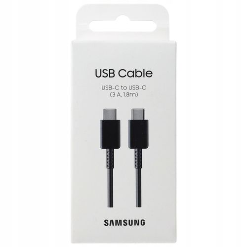 Kabel Samsung USB typ C - USB typ C 1,8 m czarny na Arena.pl