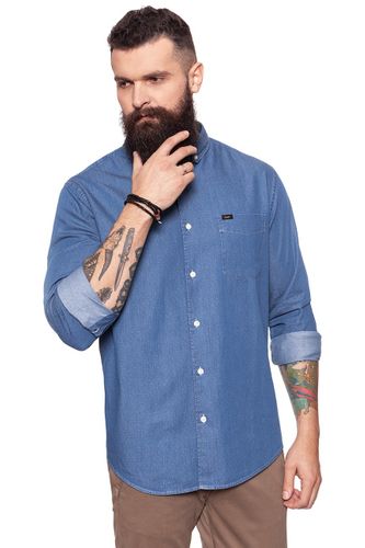 LEE BUTTON DOWN MEDIEVAL BLUE L883JO13 XL na Arena.pl