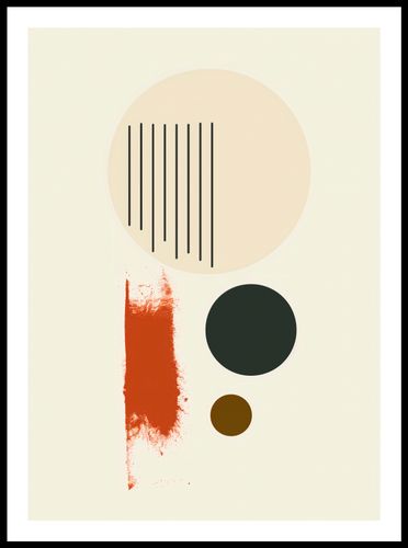 Plakat 50x70cm Symetryczna Struna na Arena.pl