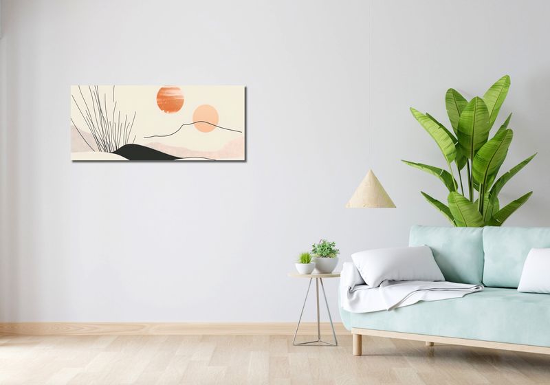 Obraz 100x40cm Miękkie Wzgórze zdjęcie 2