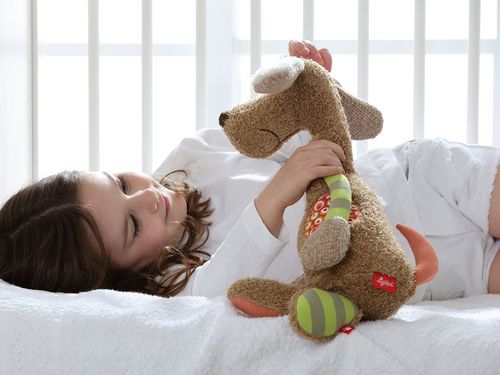 SIGIKID Brązowy pies 40 cm Patchwork Sweety na Arena.pl