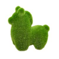figurka z mchu - lama alpaka 12x7cm.