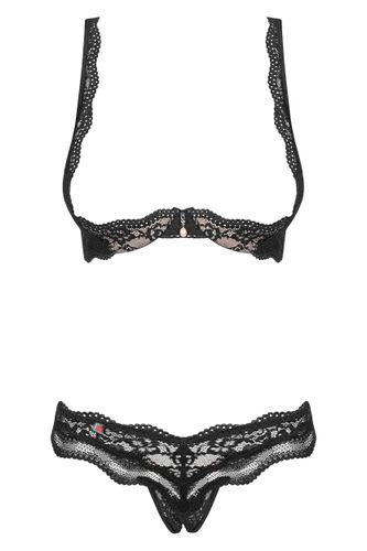 komplet 2-częściowy otwarty luvae s/m obsessive na Arena.pl