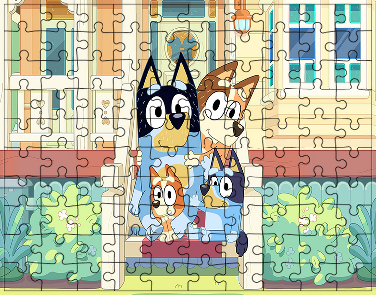 Puzzle Bluey zdjęcie 1
