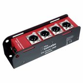 Stagebox pasywny RJ45 na 4x XLR męski - the sssnake Cat Snake 3MB