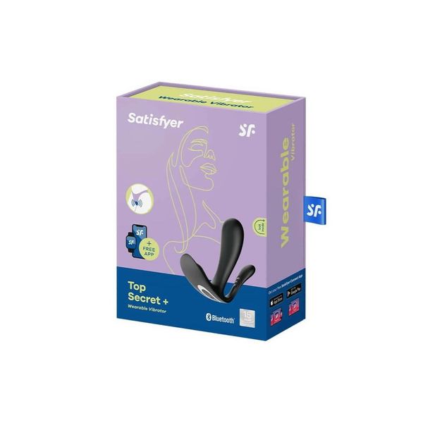 Wibrator-Top Secret + (Black) zdjęcie 6