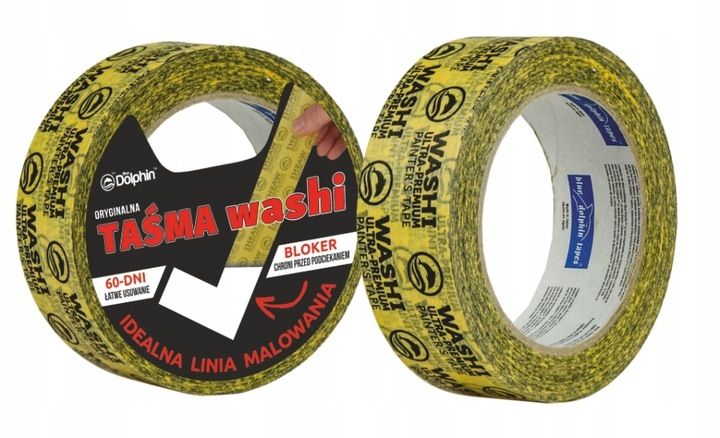 BLUE DOLPHIN TAŚMA WASHI PREMIUM 47mm x 50m zdjęcie 5