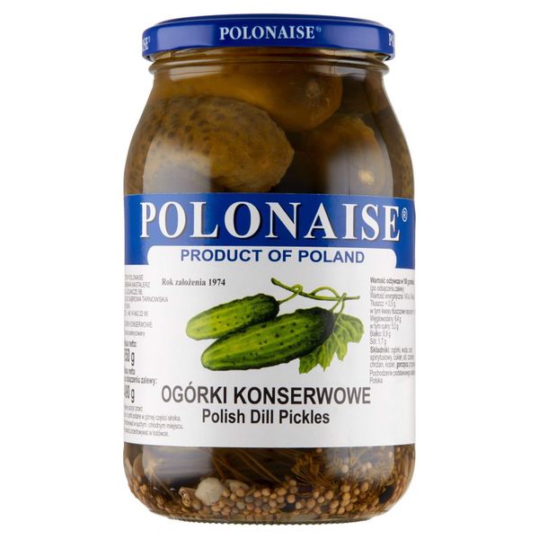 Polonaise Ogórki konserwowe 850 g zdjęcie 1