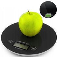 PRECYZYJNA WAGA KUCHENNA SPOŻYWCZA ELEKTRONICZNA NA BATERIE CYFROWA 5KG