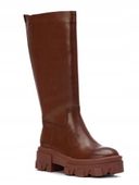 Kozaki brązowe na platformie Xti 39