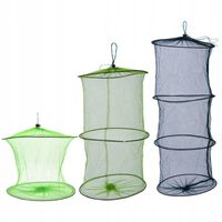 Siatka WĘDKARSKA Rybacka Komplet 2,3,4 Amatorska na RYBY 3 sztuki