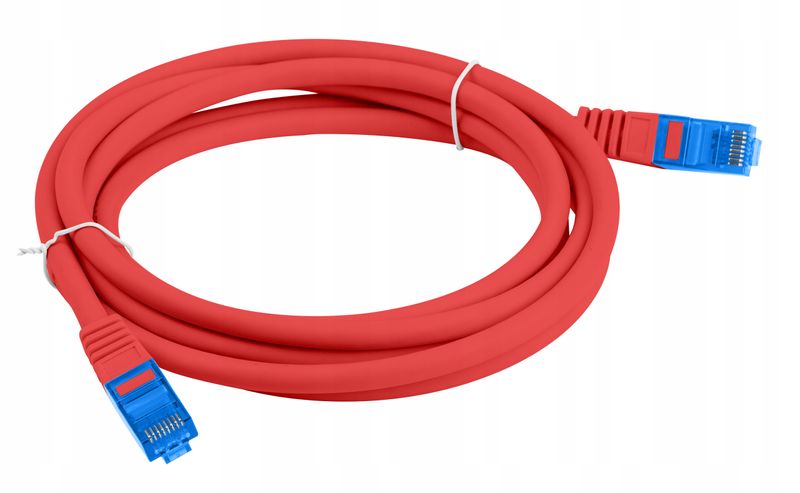 Kabel Ethernet RJ45 LAN kat.6A SFTP S/FTP LSZH 10m zdjęcie 3