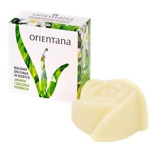 Orientana - Balsam do ciała w kostce. Jaśmin i zielona herbata - 60 g