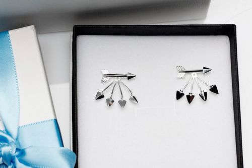 Srebrne kolczyki Staviori na Arena.pl