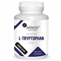 Aliness L-TRYPTOFAN Tryptophan 500 mg 100 kaps DOBRY SEN STRES