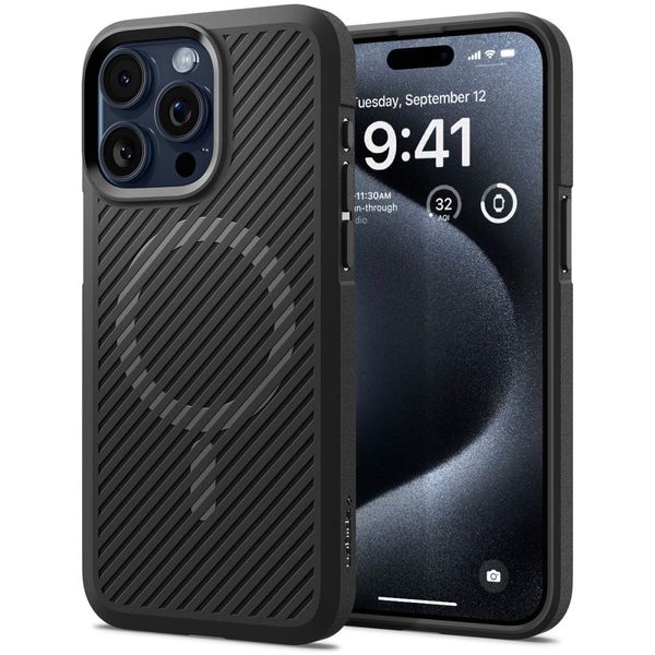 SPIGEN CORE ARMOR MAG MAGSAFE IPHONE 15 PRO MAX MATTE BLACK zdjęcie 1
