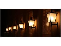 Obraz druk Latarnia zewnętrzna ścienna